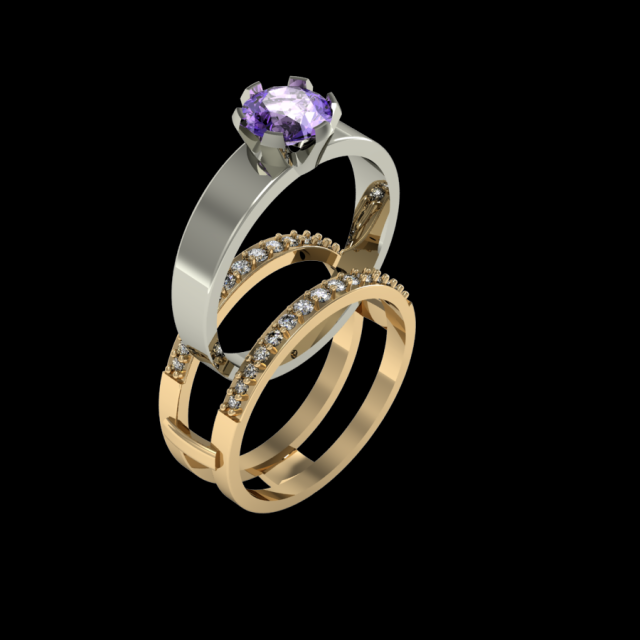 fashion right hand ring transformer 3D Print Model .c4d .max .obj .3ds .fbx .stl .blend 