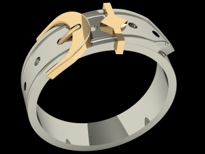 fashion man ring belt 3D Print Model