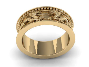 fashion man ring 3D Print Model