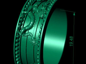 fashion man ring 3D Print Model