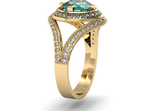 fashion ring 3D Принт Модель