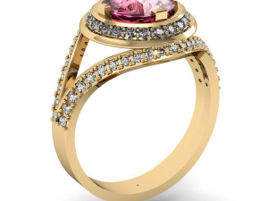 fashion ring 3D Принт Модель