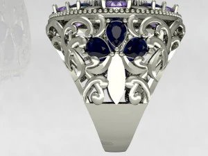 beautiful ring 3D Print Model