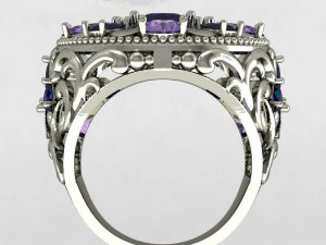 beautiful ring 3D Print Model