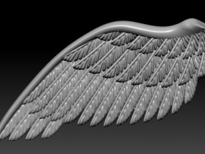 pendant wing 3D 프린트 모델