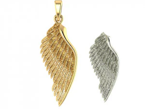 pendant wing 3D Print Model