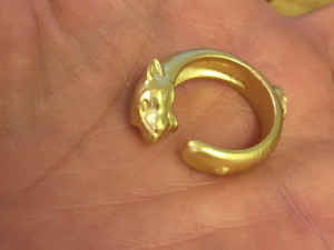 ring head of a panther Modelo de Impressão 3D