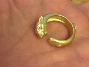 ring head of a panther 3D Print Model