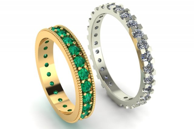 path of stones ring 3D Print Model .c4d .max .obj .3ds .fbx .stl .blend 