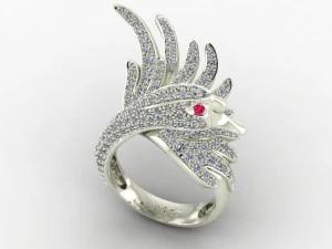 exclusive ring swan 3D Print Model