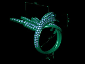 exclusive ring swan 3D Print Model