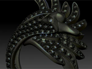 exclusive ring swan 3D Print Model