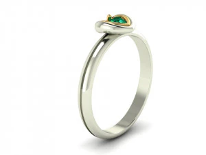 하트 링 3D 프린트 모델