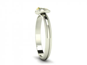 하트 링 3D 프린트 모델