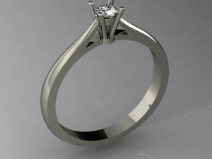 engagement ring 3D प्रिंट मॉडल