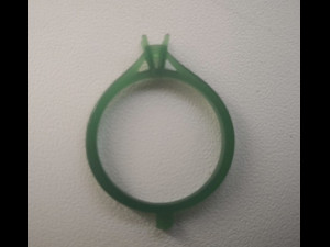 engagement ring 3D प्रिंट मॉडल