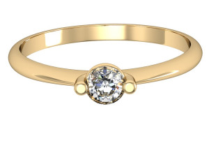 engagement ring 3D Print Model