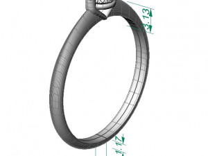 engagement ring Modèles 3D en vedette