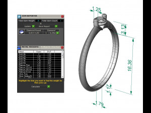 engagement ring Modèles 3D en vedette