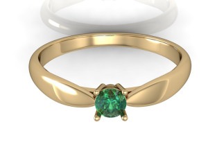 engagement ring Modelo de Impressão 3D