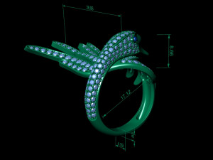 exclusive ring swan 3D Print Model