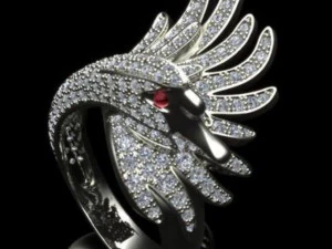exclusive ring swan 3D Print Model