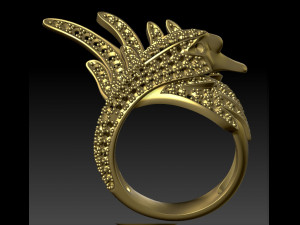 exclusive ring swan 3D Print Model