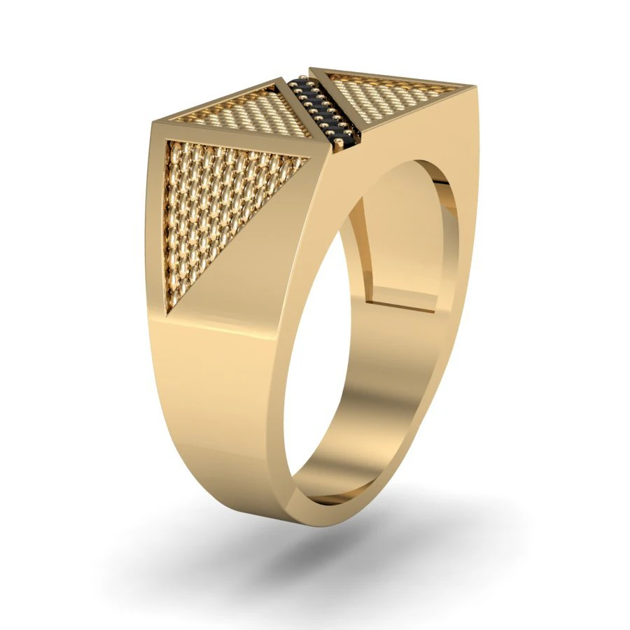 male ring 3D Print Model .c4d .max .obj .3ds .fbx .stl .blend 