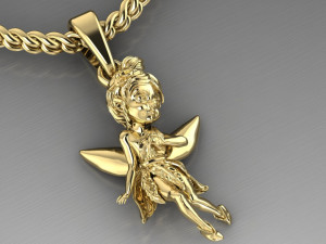 pendant little fairy 3D Принт Модель