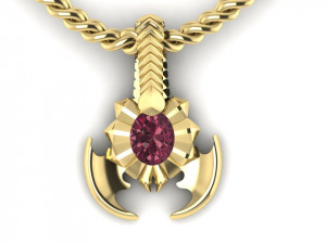 scorpion pendant 3D Baskı Modeli