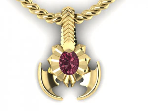 scorpion pendant 3D Print Model