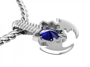 scorpion pendant 3D Baskı Modeli