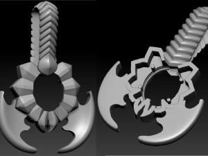scorpion pendant 3D Baskı Modeli