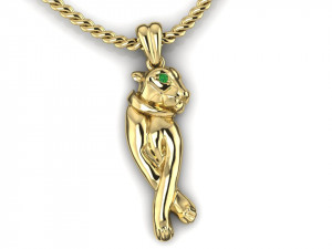 walking cat pendant 3D Print Model