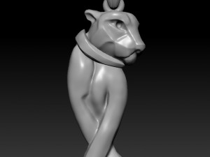 walking cat pendant 3D Принт Модель