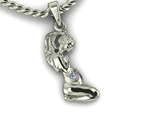 pendant for future mother Modelo de Impressão 3D