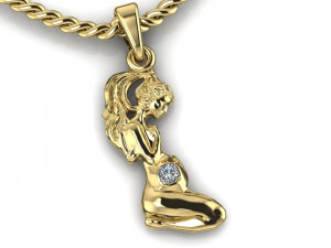 pendant for future mother Modelo de Impressão 3D