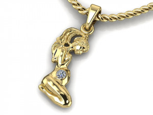 pendant for future mother 3D Print Model