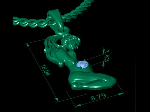 pendant for future mother 3D Print Model