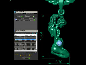 pendant for future mother Modelo de Impressão 3D