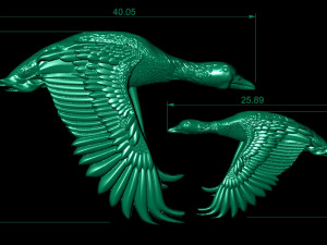 goose trophy hunter pendant 3D Print Model