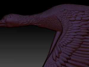 goose trophy hunter pendant 3D Print Model