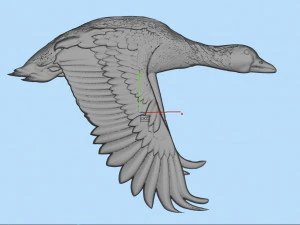 goose trophy hunter pendant 3D Print Model