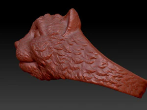 ring the head of a cat 3D Print Model