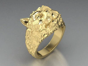 ring the head of a cat 3D Print Model