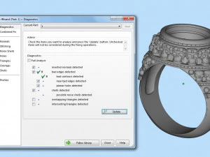 signet ring with sculls 3D Print Model