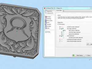 signet ring with heraldic 3D 打印模型