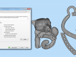 pendant little tiger cub sleeping 3D Print Model