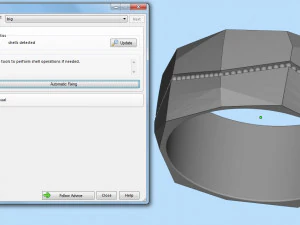 wedding rings with faces 2 sizes 3D Print Model