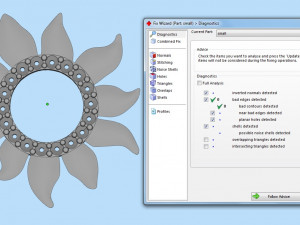 pendant sun three options Modello di stampa 3D